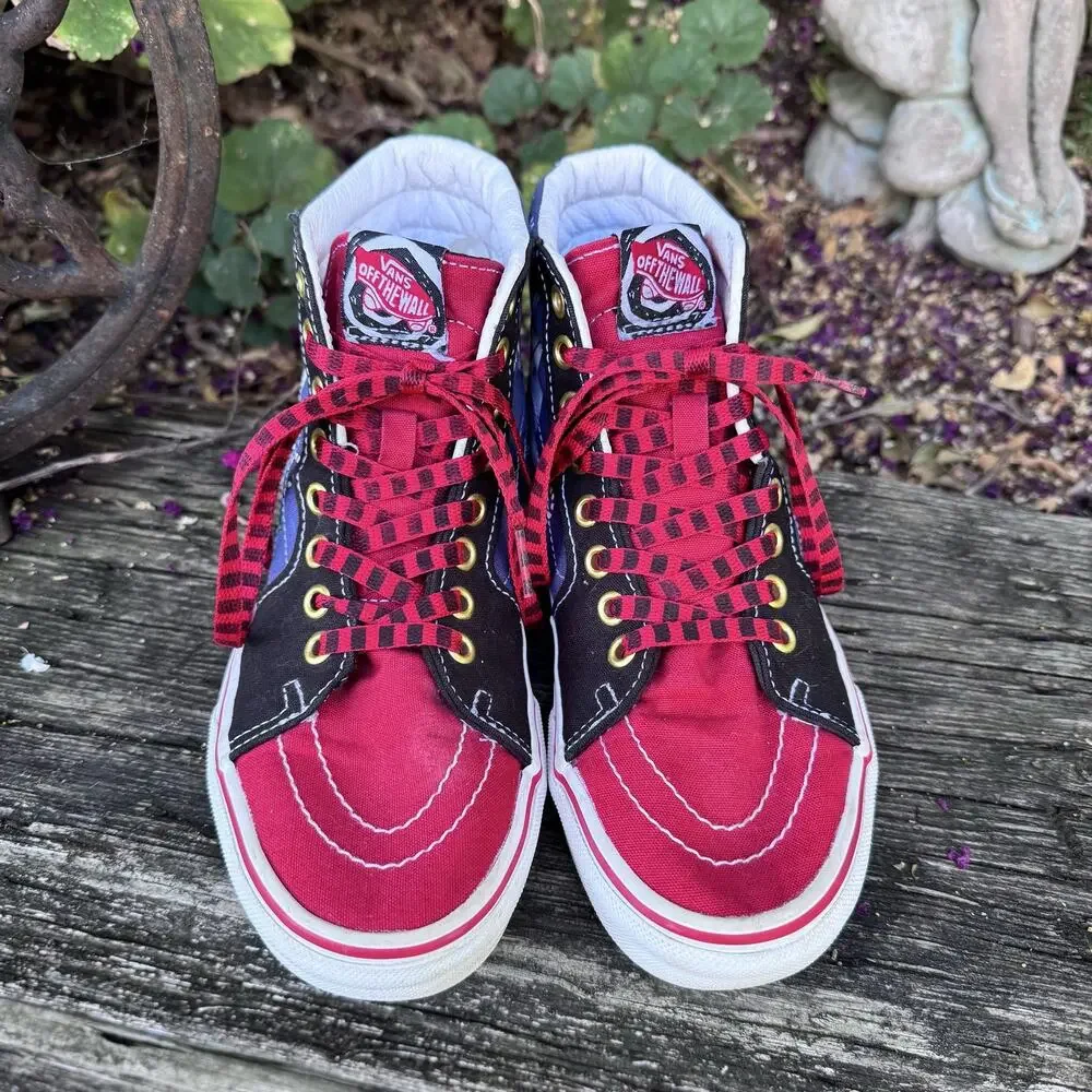 Vans x Disney The Nightmare Before Christmas Sk8-Hi High-Top Sneakers Women 6.5